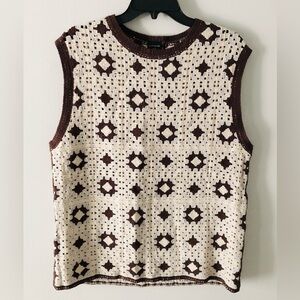 Cotton On Crochet Tank Top